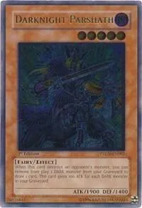 Darknight Parshath Ultimate Rare PTDN-EN082 Unlimited Yu-Gi-Oh card from Phantom Darkness
