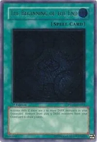 The Beginning of the End Ultimate Rare PTDN-EN053 Unlimited Yu-Gi-Oh card from Phantom Darkness