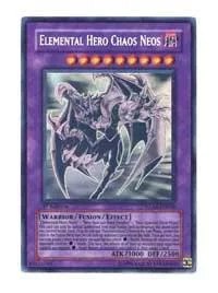 Elemental Hero Chaos Neos Ghost Rare GLAS-EN036 1st Edition Yu-Gi-Oh card from Gladiator's Assault