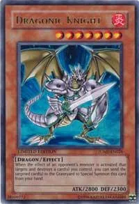 Dragonic Knight JUMP-EN026 Yu-Gi-Oh card from Shonen Jump Magazine Promos