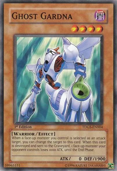 Ghost Gardna TDGS-EN004 Unlimited Yu-Gi-Oh card from The Duelist Genesis