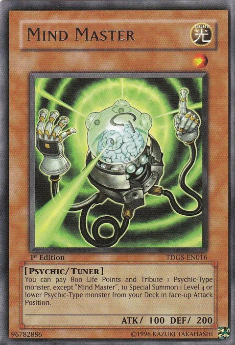 Mind Master TDGS-EN016 Unlimited Yu-Gi-Oh card from The Duelist Genesis