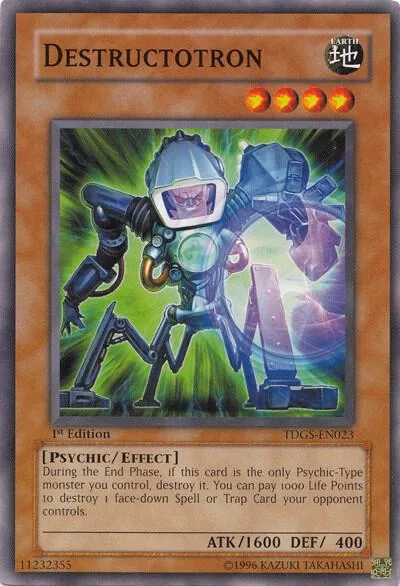 Destructotron TDGS-EN023 Unlimited Yu-Gi-Oh card from The Duelist Genesis