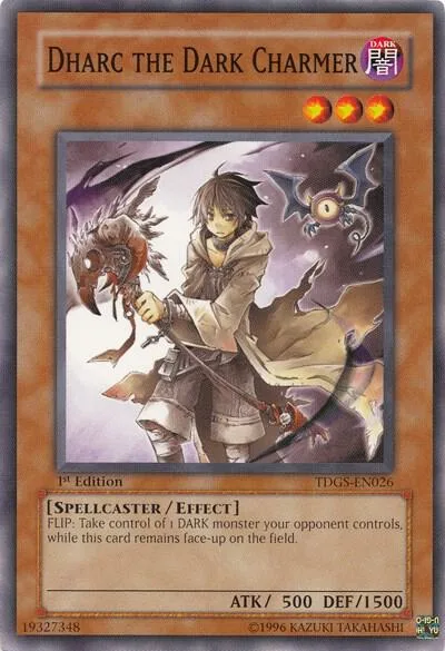 Dharc the Dark Charmer TDGS-EN026 Unlimited Yu-Gi-Oh card from The Duelist Genesis
