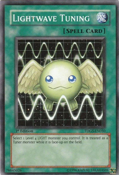 Lightwave Tuning TDGS-EN050 Unlimited Yu-Gi-Oh card from The Duelist Genesis