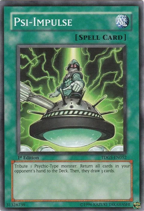Psi-Impulse TDGS-EN052 Unlimited Yu-Gi-Oh card from The Duelist Genesis