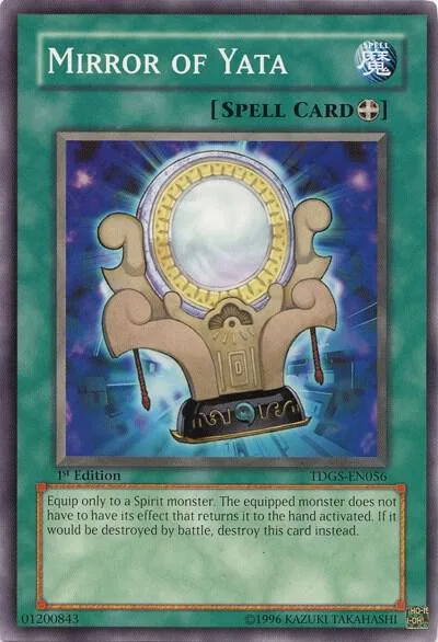 Mirror of Yata TDGS-EN056 Unlimited Yu-Gi-Oh card from The Duelist Genesis