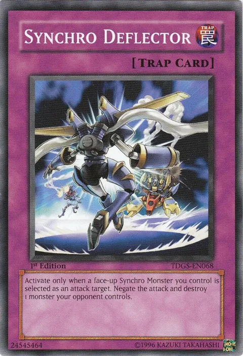 Synchro Deflector TDGS-EN068 1st Edition Yu-Gi-Oh card from The Duelist Genesis