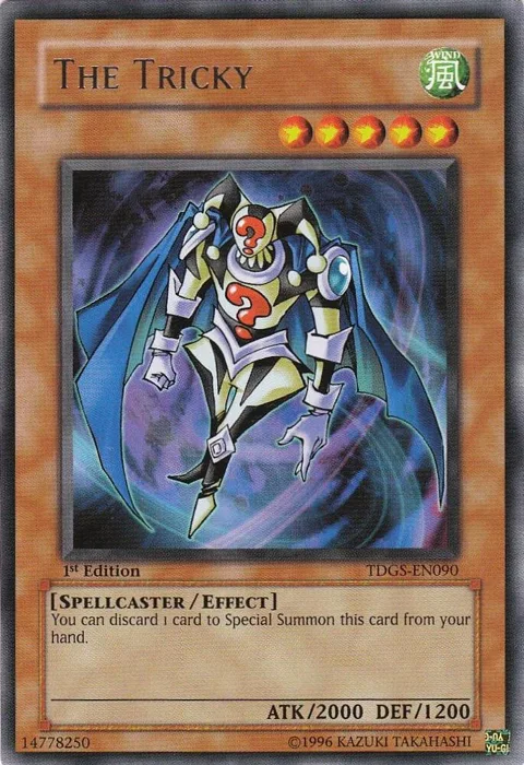 The Tricky TDGS-EN090 Unlimited Yu-Gi-Oh card from The Duelist Genesis
