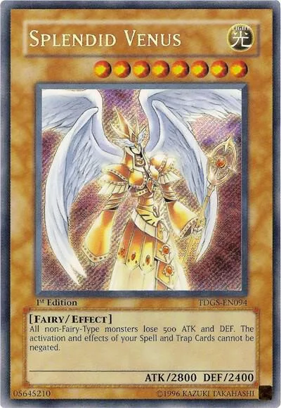 Splendid Venus TDGS-EN094 Unlimited Yu-Gi-Oh card from The Duelist Genesis