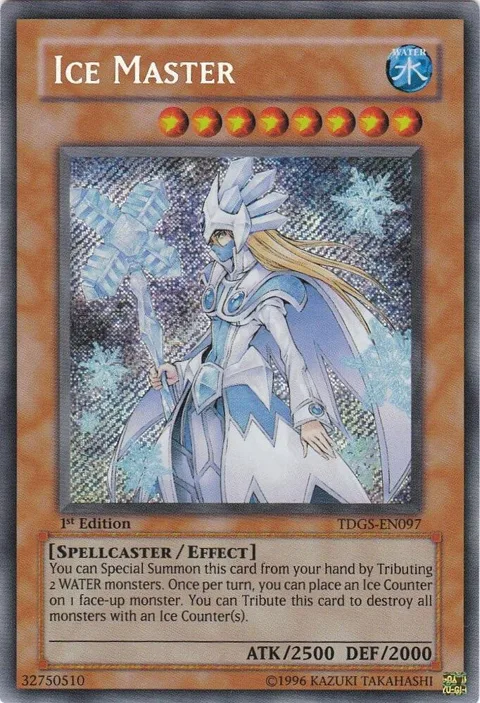 Ice Master TDGS-EN097 Unlimited Yu-Gi-Oh card from The Duelist Genesis
