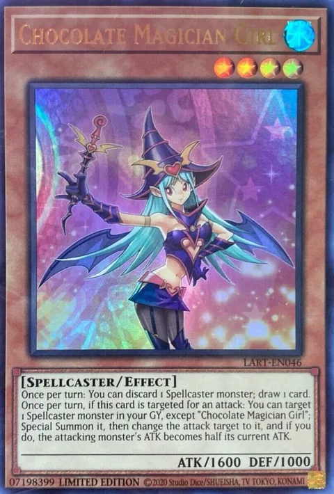 Chocolate Magician Girl LART-EN046 Yu-Gi-Oh card from The Lost Art Promotion