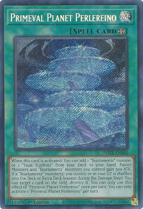 Primeval Planet Perlereino POTE-EN060 Yu-Gi-Oh card from Power of the Elements