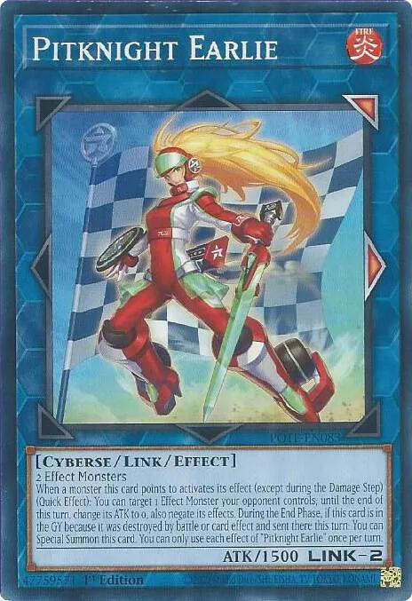 Pitknight Earlie POTE-EN083 Yu-Gi-Oh card from Power of the Elements