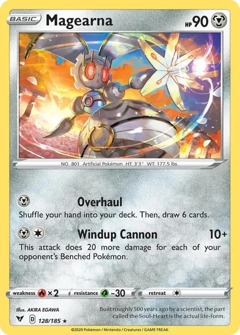 Magearna #128/185 Pokémon card from Deck Exclusives