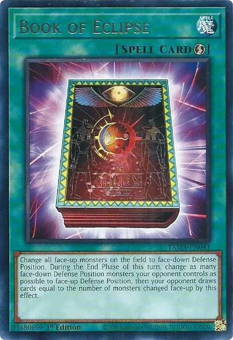 Book of Eclipse TAMA-EN041 Yu-Gi-Oh card from Tactical Masters