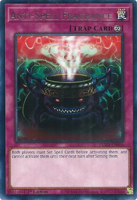 Anti-Spell Fragrance TAMA-EN056 Yu-Gi-Oh card from Tactical Masters