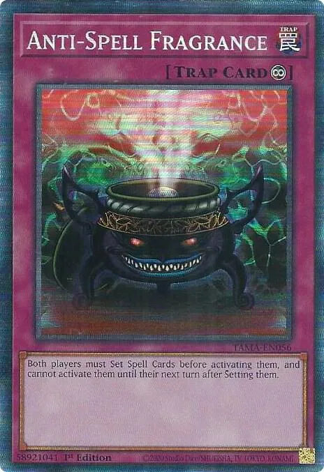 Anti-Spell Fragrance Collector's Rare TAMA-EN056 Yu-Gi-Oh card from Tactical Masters