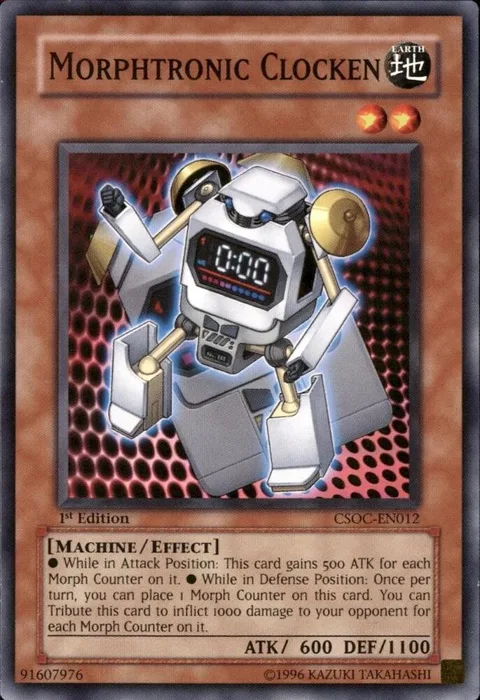 Morphtronic Clocken CSOC-EN012 Unlimited Yu-Gi-Oh card from Crossroads of Chaos