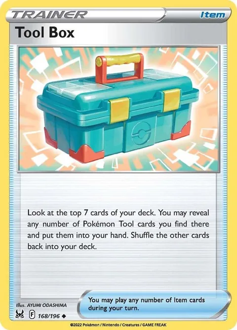 Tool Box #168/196 Pokémon card from Lost Origin