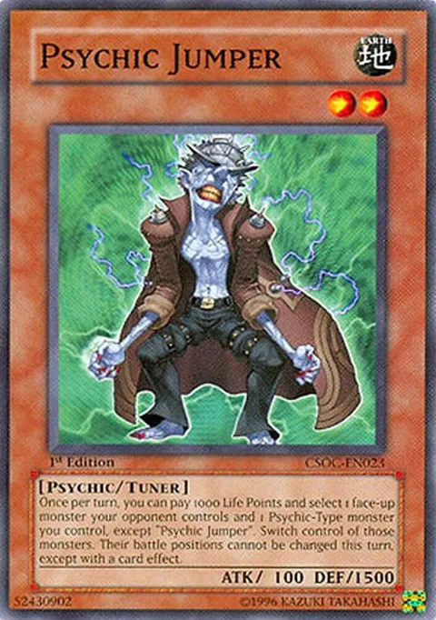 Psychic Jumper CSOC-EN023 Yu-Gi-Oh card from Crossroads of Chaos