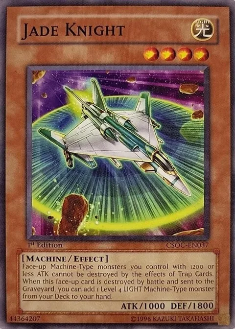 Jade Knight CSOC-EN037 Yu-Gi-Oh card from Crossroads of Chaos