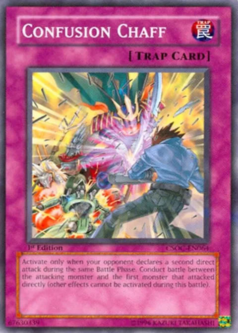 Confusion Chaff CSOC-EN064 Yu-Gi-Oh card from Crossroads of Chaos
