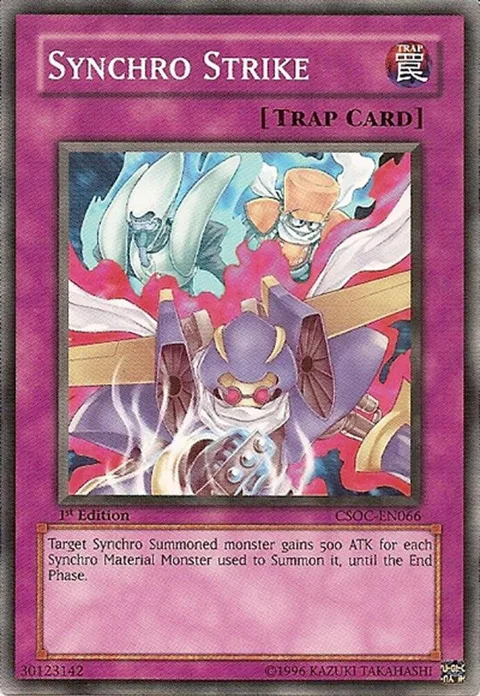 Synchro Strike CSOC-EN066 Yu-Gi-Oh card from Crossroads of Chaos