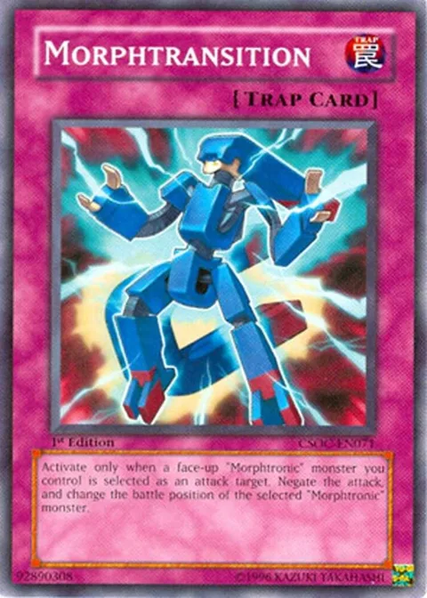 Morphtransition CSOC-EN071 Unlimited Yu-Gi-Oh card from Crossroads of Chaos