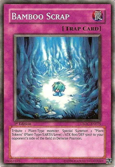 Bamboo Scrap CSOC-EN075 Yu-Gi-Oh card from Crossroads of Chaos