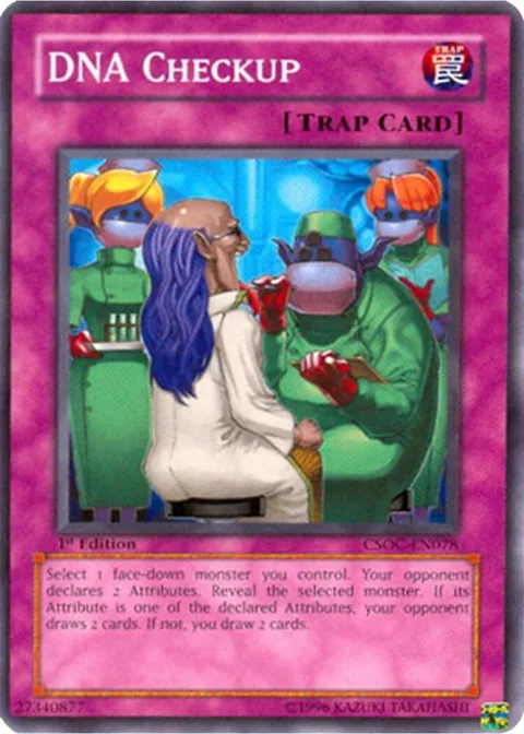 DNA Checkup CSOC-EN078 Yu-Gi-Oh card from Crossroads of Chaos
