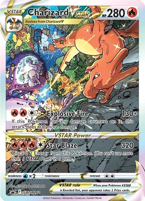Charizard VSTAR #SWSH262 Holofoil Pokémon card from Sword & Shield Promo Cards