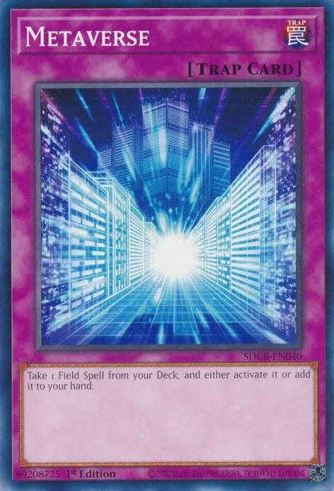 Metaverse SDCB-EN040 Yu-Gi-Oh card from Structure Deck: Legend of the Crystal Beasts