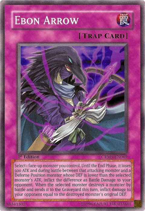 Ebon Arrow CRMS-EN069 Yu-Gi-Oh card from Crimson Crisis