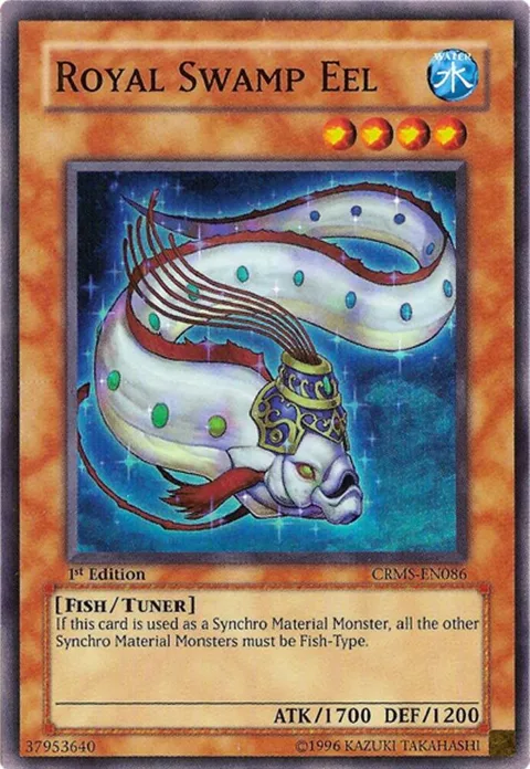 Royal Swamp Eel CRMS-EN086 Unlimited Yu-Gi-Oh card from Crimson Crisis