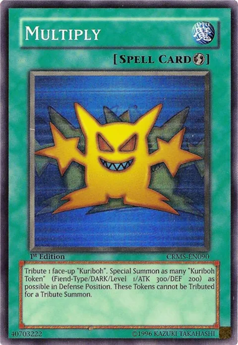 Multiply CRMS-EN090 1st Edition Yu-Gi-Oh card from Crimson Crisis