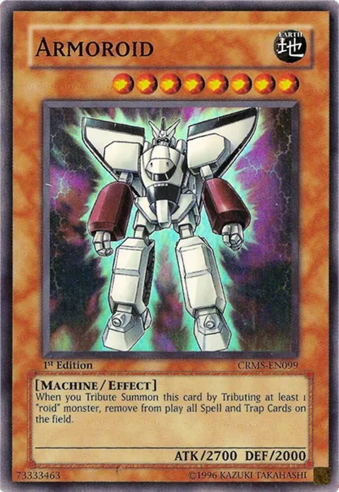 Armoroid CRMS-EN099 Unlimited Yu-Gi-Oh card from Crimson Crisis