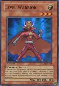 Level Warrior RGBT-EN002 Unlimited Yu-Gi-Oh card from Raging Battle
