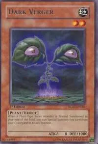Dark Verger RGBT-EN004 1st Edition Yu-Gi-Oh card from Raging Battle