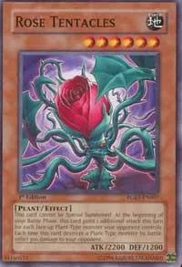 Rose Tentacles RGBT-EN007 1st Edition Yu-Gi-Oh card from Raging Battle