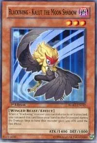 Blackwing - Kalut the Moon Shadow RGBT-EN012 Unlimited Yu-Gi-Oh card from Raging Battle
