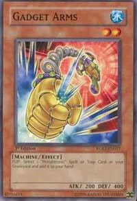 Gadget Arms RGBT-EN017 1st Edition Yu-Gi-Oh card from Raging Battle