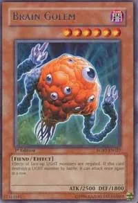 Brain Golem RGBT-EN027 Unlimited Yu-Gi-Oh card from Raging Battle