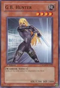 G.B. Hunter RGBT-EN039 Unlimited Yu-Gi-Oh card from Raging Battle