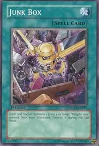 Junk Box RGBT-EN052 1st Edition Yu-Gi-Oh card from Raging Battle