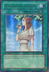 Forbidden Chalice RGBT-EN061 Unlimited Yu-Gi-Oh card from Raging Battle