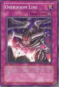 Overdoom Line RGBT-EN066 Yu-Gi-Oh card from Raging Battle