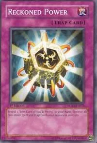 Reckoned Power RGBT-EN073 1st Edition Yu-Gi-Oh card from Raging Battle