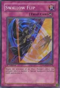 Swallow Flip RGBT-EN079 Unlimited Yu-Gi-Oh card from Raging Battle