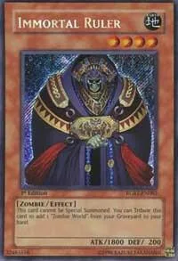 Immortal Ruler RGBT-EN082 1st Edition Yu-Gi-Oh card from Raging Battle